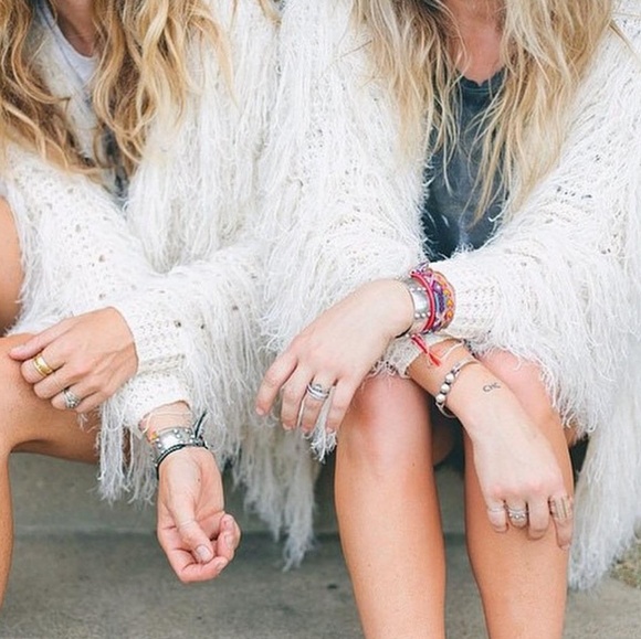 CHLOE SHAG CARDIGAN - Picture 2 of 4